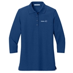 CL322 • Port Authority® Women's Silk Touch™ 3/4-Sleeve Polo