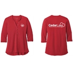 CL350 • Port Authority ® Women's UV Choice Pique Henley