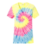 CL380 • Women's Tie-Dye V-Neck Tee
