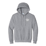 CL381 • Essential Fleece Full-Zip Hooded Sweatshirt