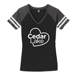 CL411 • Women's Game V-Neck Tee