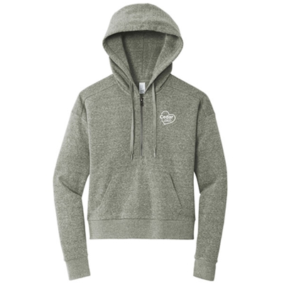 CL314 • District® Women’s Perfect Tri® Fleece 1/2-Zip Pullover