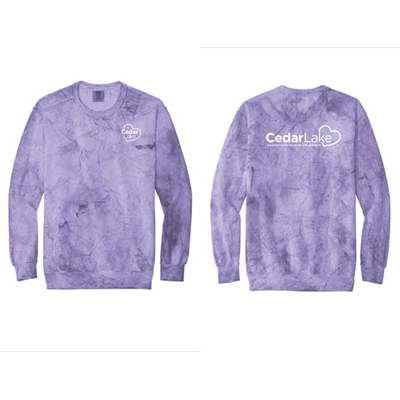 CL339 • Comfort Colors® Color Blast Crewneck Sweatshirt
