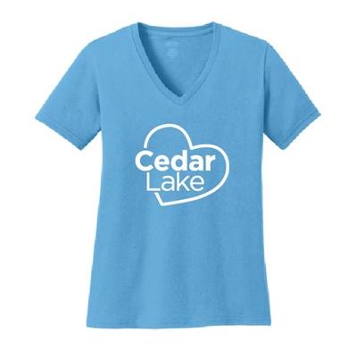 CL400 • Women's Core Cotton V-Neck Tee